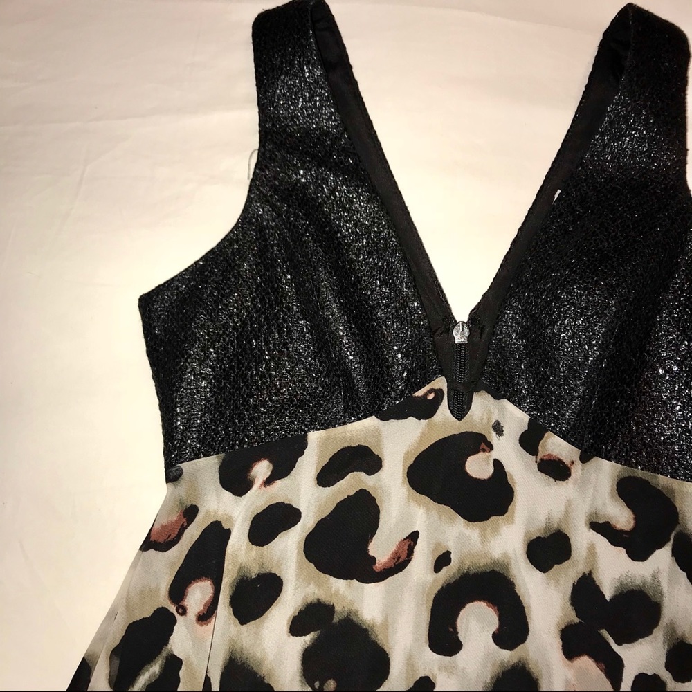 BCBGeneration cheetah print dress